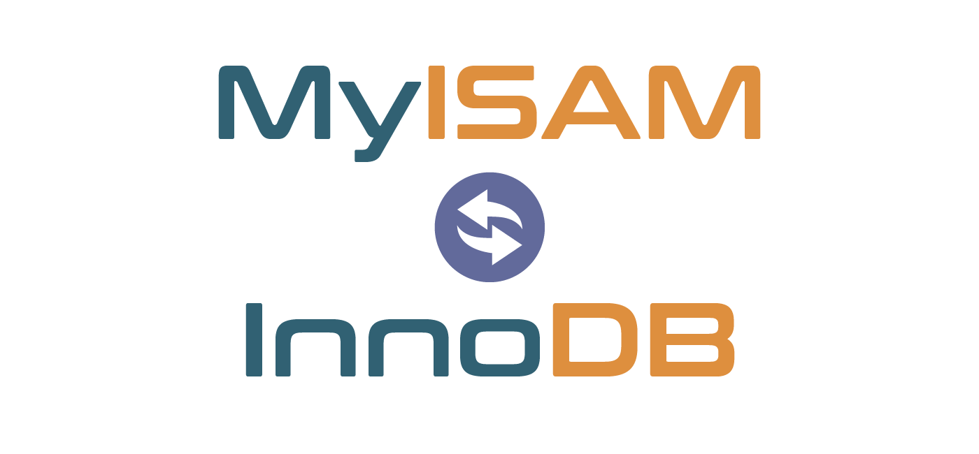 Как изменить MyISAM на InnoDB